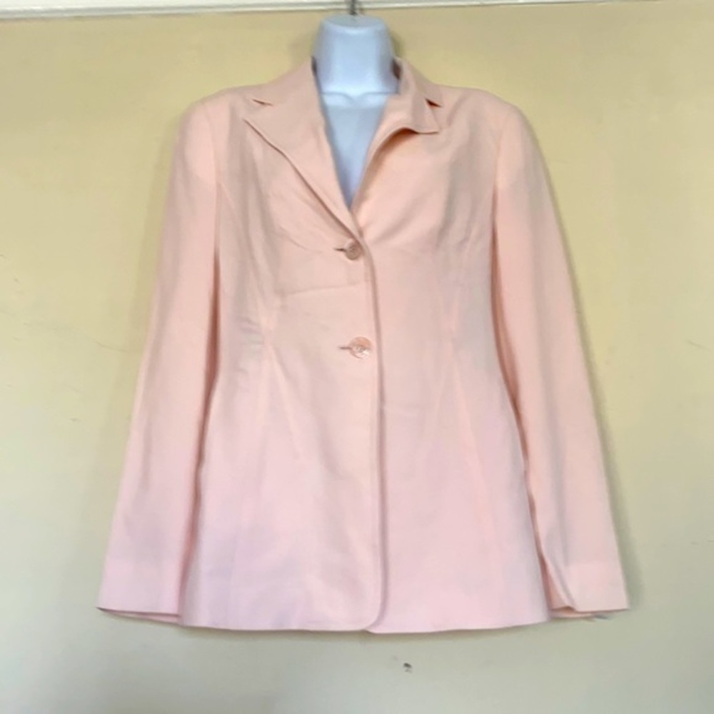 Luxury FERAUD vintage designer pink blazer